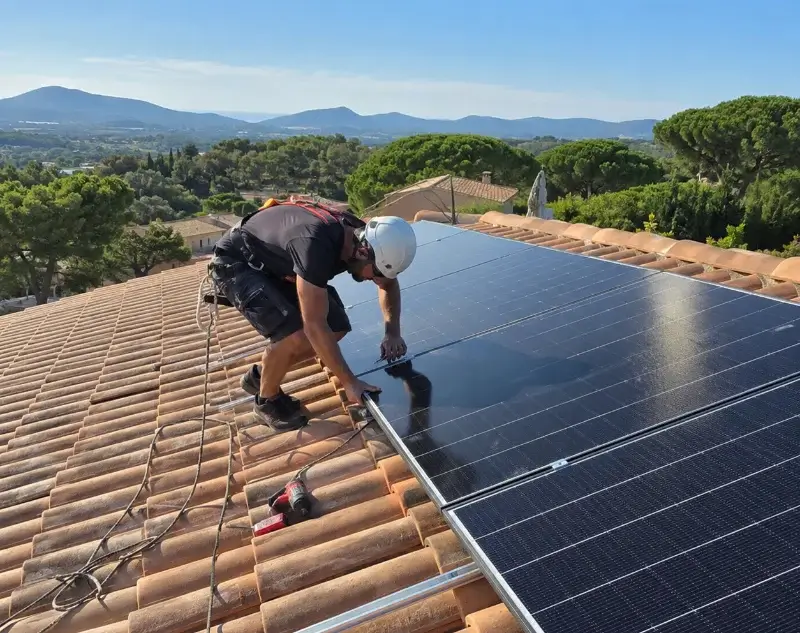 Installateur panneaux solaires Saint-Priest — pose photovoltaïque sur toiture